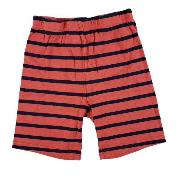 2/$15 Carter's 2 PC Pajamas Red SZ 8 Fire Truck Chief Rescue Short Sleeve Shorts - Picture 7 of 10